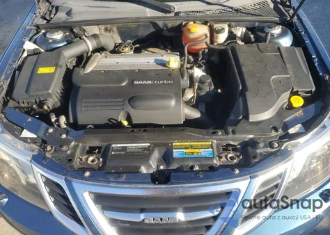 2008 Saab 9-3 2.0T from USA, damaged, VIN YS3FB46Y181107923